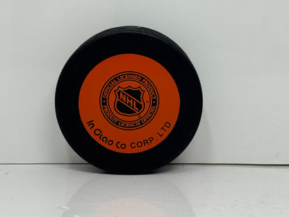 Norm Ullman Toronto Maple Leafs Signed NHL Autograph Puck Gold Auto