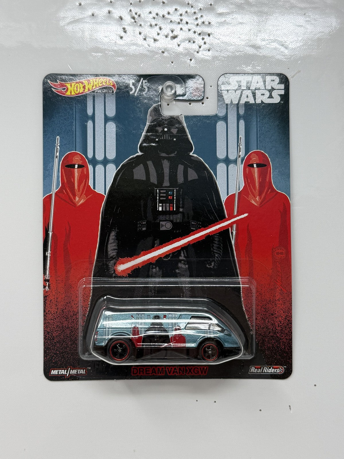 Hot Wheels Premium Star Wars Darth Vader Dream Van XGW 1:64 Diecast Real Riders