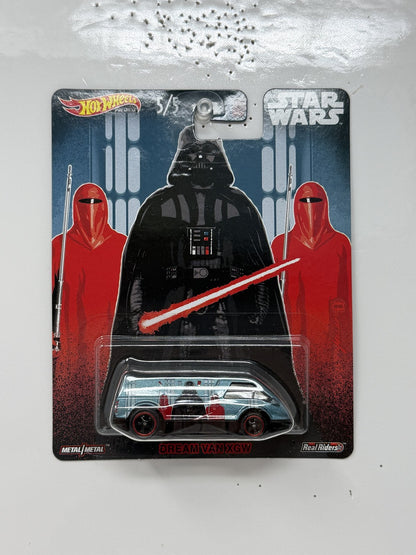Hot Wheels Premium Star Wars Darth Vader Dream Van XGW 1:64 Diecast Real Riders