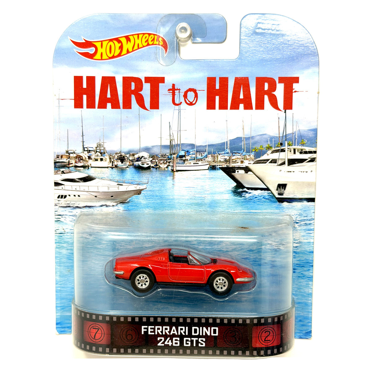 Hot Wheels Retro Entertainment Hart to Hart Ferrari Dino 246 GTS 1:64 Diecast