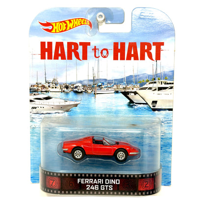 Hot Wheels Retro Entertainment Hart to Hart Ferrari Dino 246 GTS 1:64 Diecast