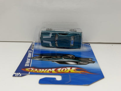 Hot Wheels Muscle Mania 1969 Pontiac Firebird T/A 1:64 Diecast Teal V1