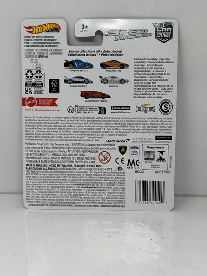 Hot Wheels Premium Speed Machines Porsche 911 GT3 CHASE 0/5 1:64 Diecast