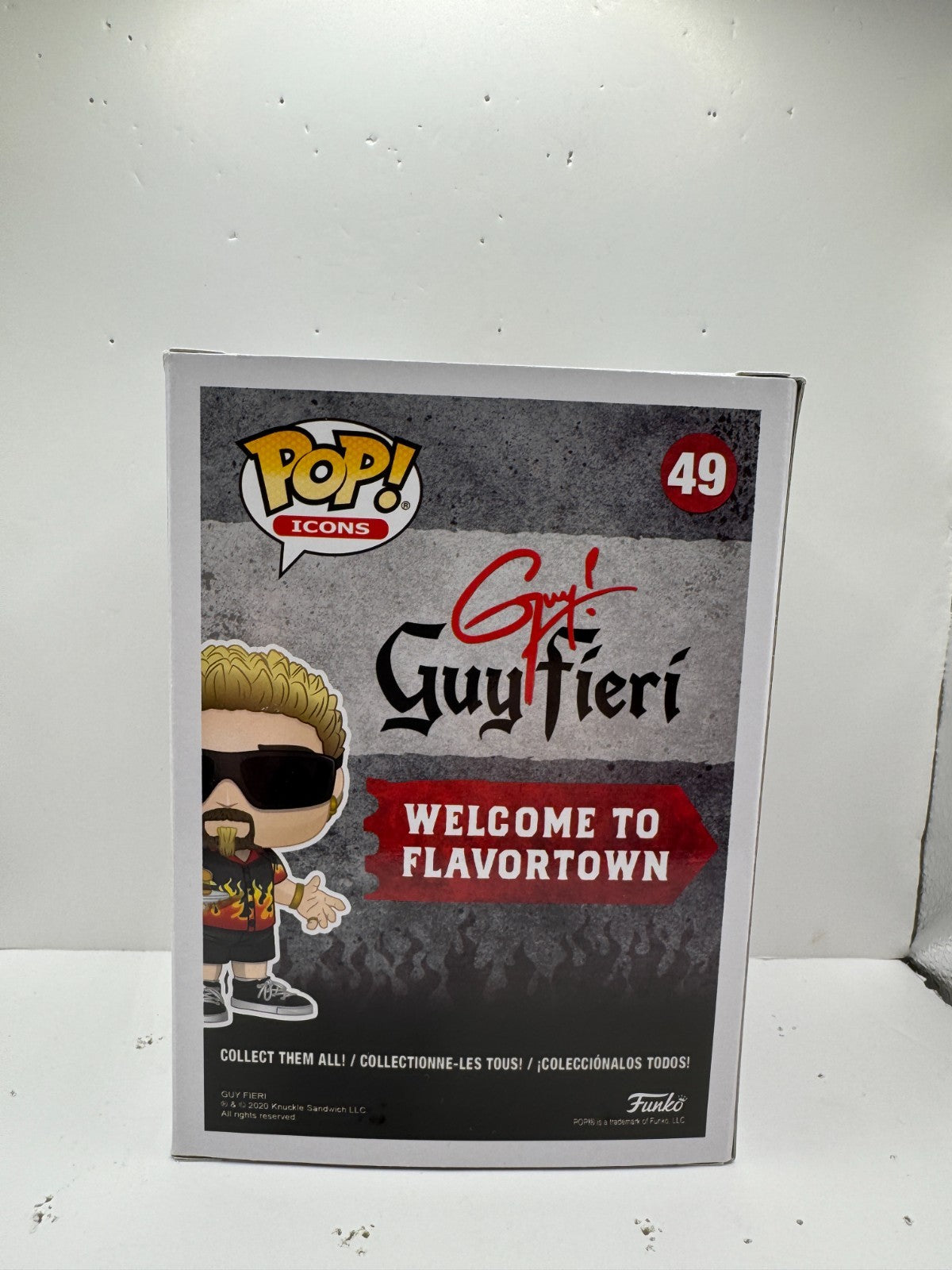 Funko Pop! Icons Guy Fieri #49 Guy Fieri Vinyl Figure