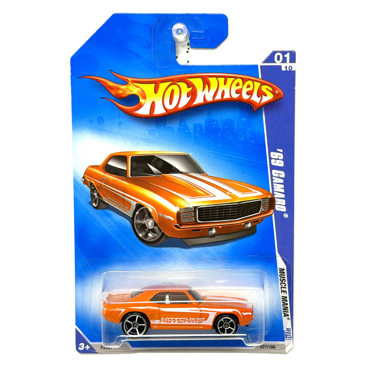 Hot Wheels Muscle Mania 1969 Chevrolet Camaro 1:64 Diecast Orange