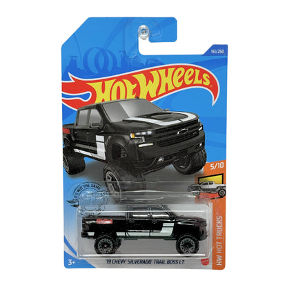 Hot Wheels HW Hot Trucks 2019 Chevy Silverado Trail Boss LT 1:64 Diecast