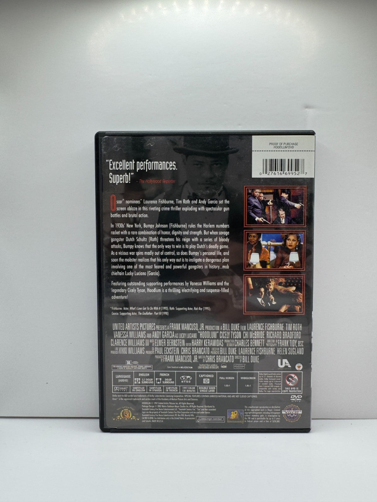 Hoodlum (DVD) Laurence Fishburne Crime