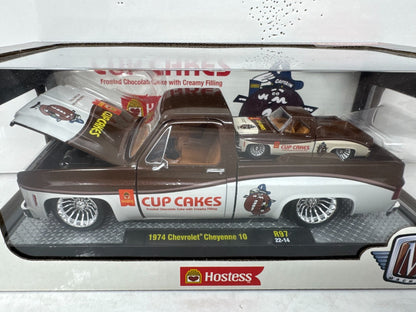M2 Machines Hostess Cup Cakes 1974 Chevrolet Cheyenne 10 1:24 & 1:64 Diecast