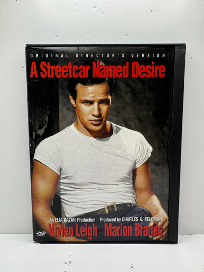 A Streetcar Named Desire (DVD) Marlon Brando Drama