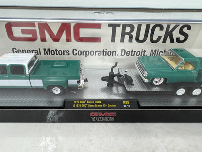 M2 Machines 1973 GMC Sierra 3500 & 1976 GMC Sierra Grande 15 1:64 Diecast