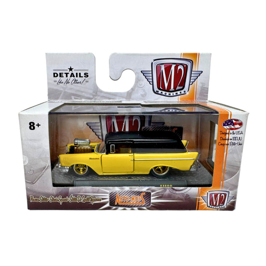 M2 Machines Auto Mods 1957 Chevrolet Sedan Delivery 1:64 Diecast Custom