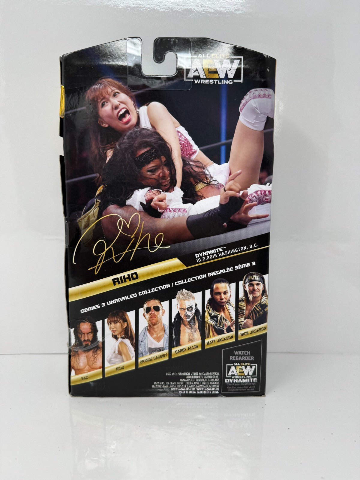 Jazwares AEW Unrivaled Series 3 Riho Action Figure