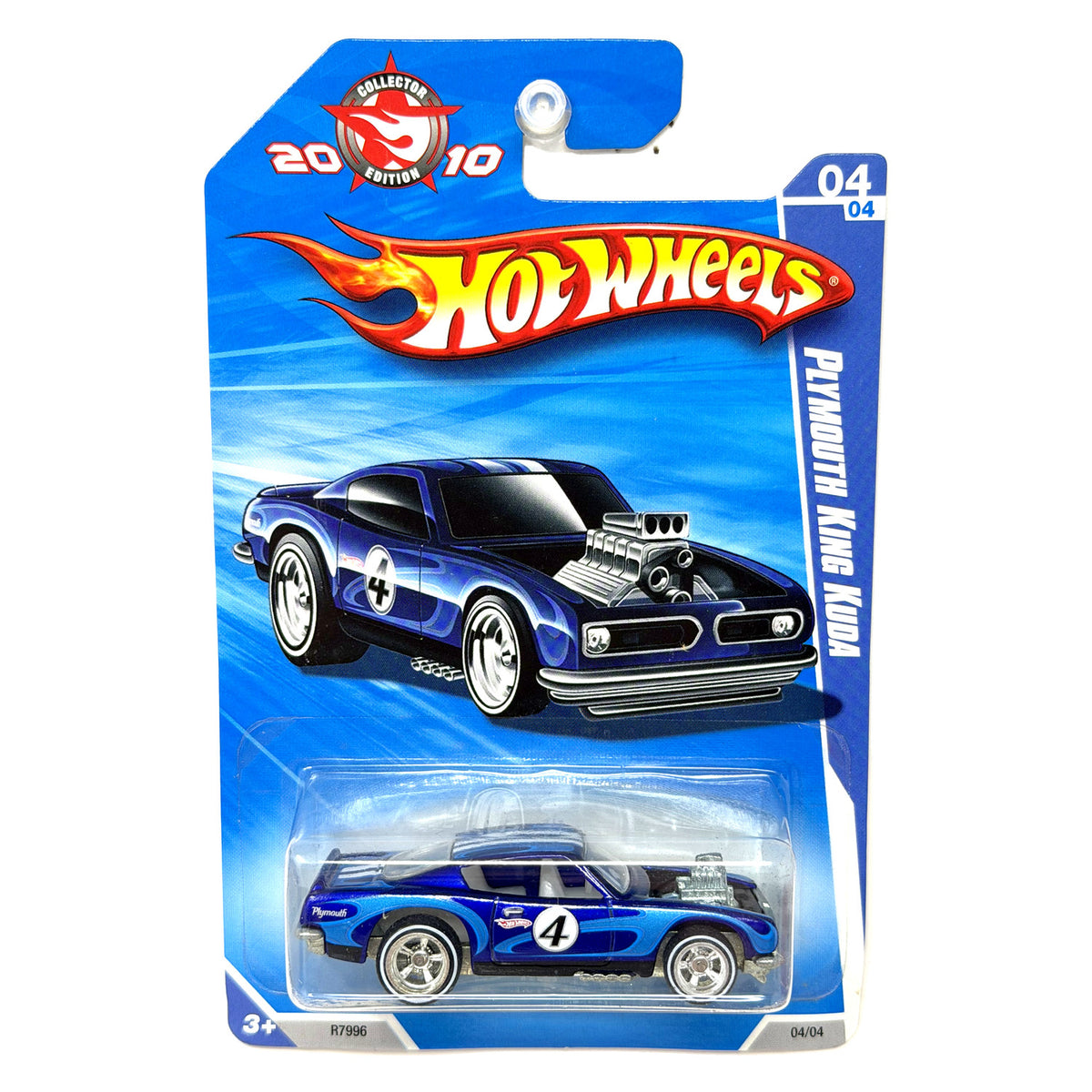 Hot Wheels 2010 Collector Edition Plymouth King Kuda K-Mart Mail In 1:64 Diecast