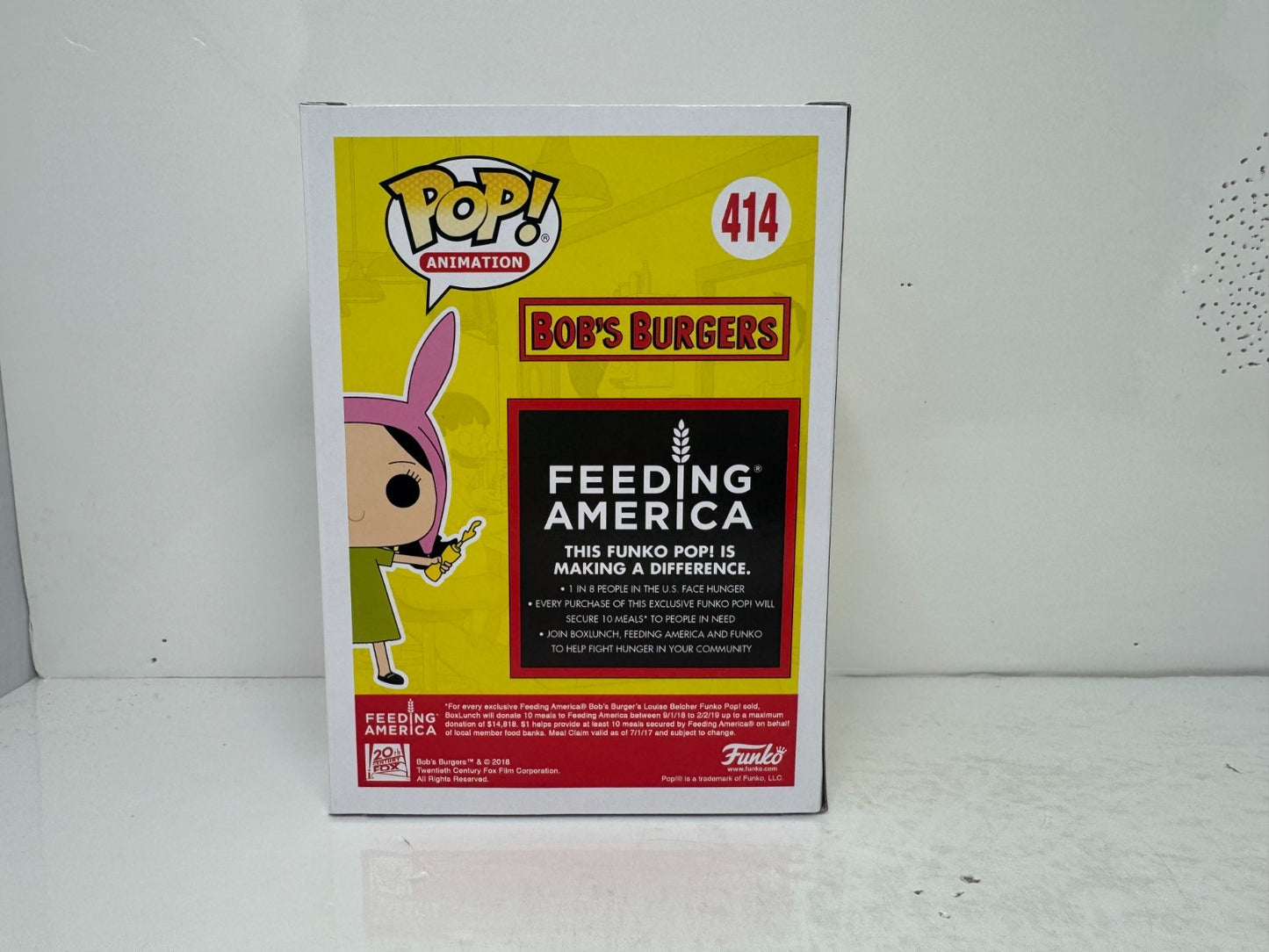 Funko Pop! Animation Bob’s Burgers Louise Belcher #414 BoxLunch Vinyl Figure