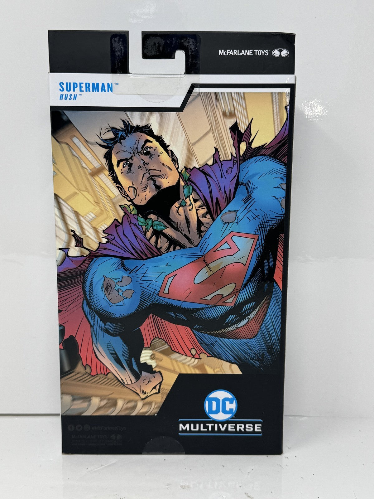 McFarlane DC Multiverse Hush Superman Gold Label Variant Action Figure