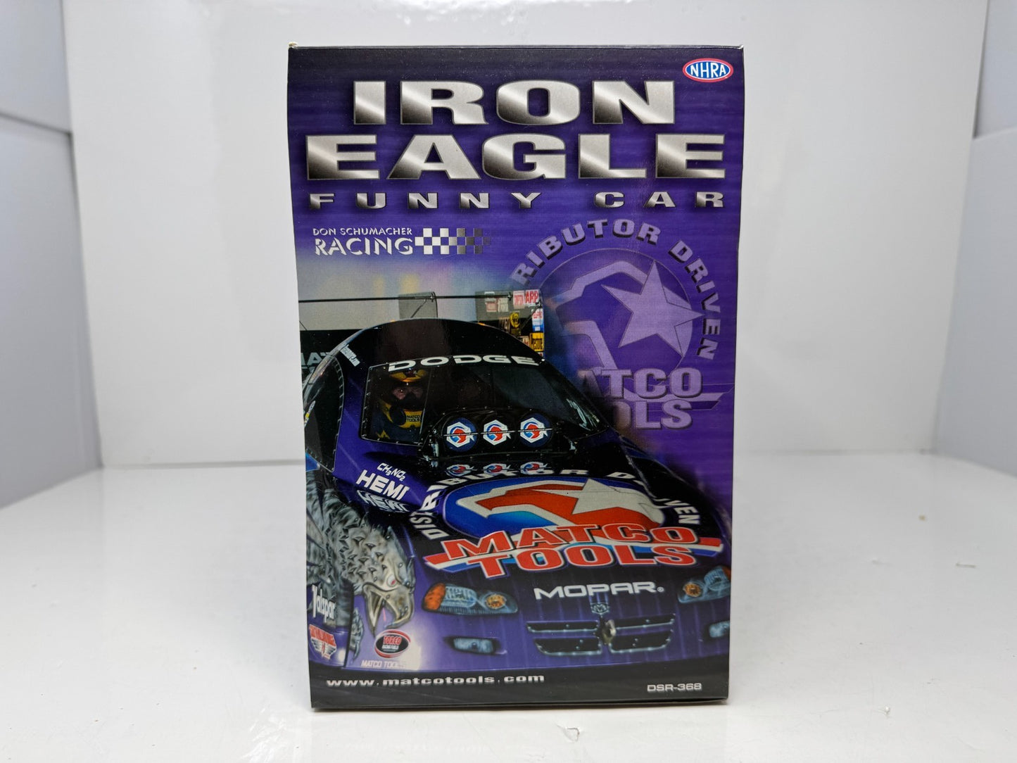Milestone Whit Bazemore NHRA Matco Tools Iron Eagle Dodge Funny Car 1:16 Scale