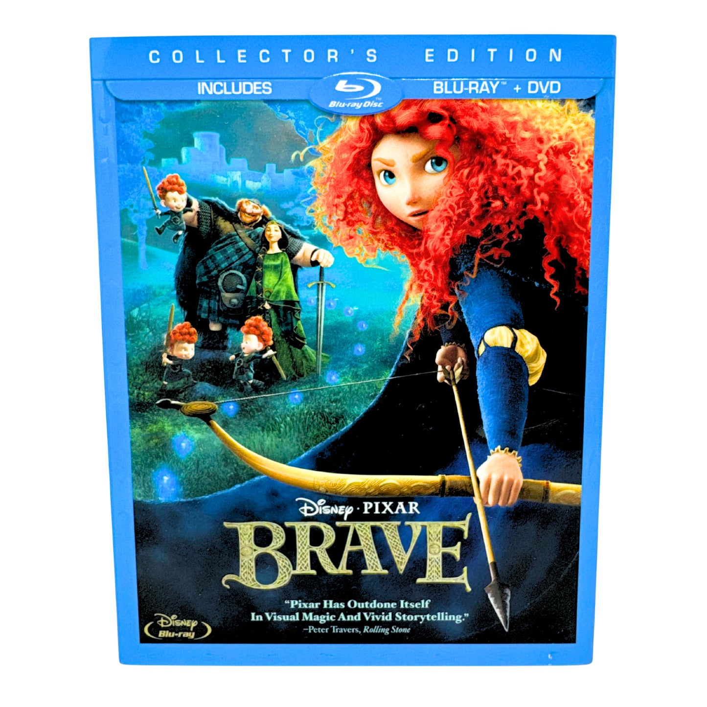 Brave (Blu-ray) Disney Pixar Animated Family Adventure Movie