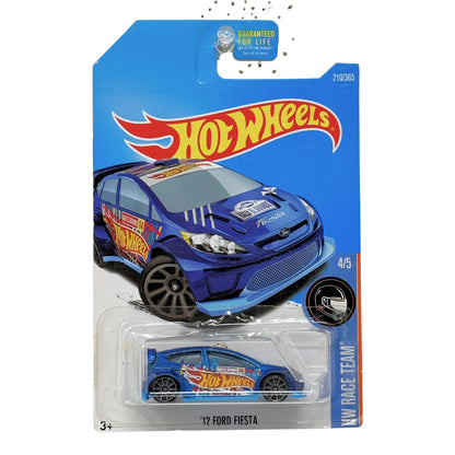 Hot Wheels Race Team 2012 Ford Fiesta 1:64 Diecast
