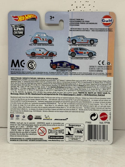 Hot Wheels Premium Gulf McLaren F1 GTR 1:64 Diecast