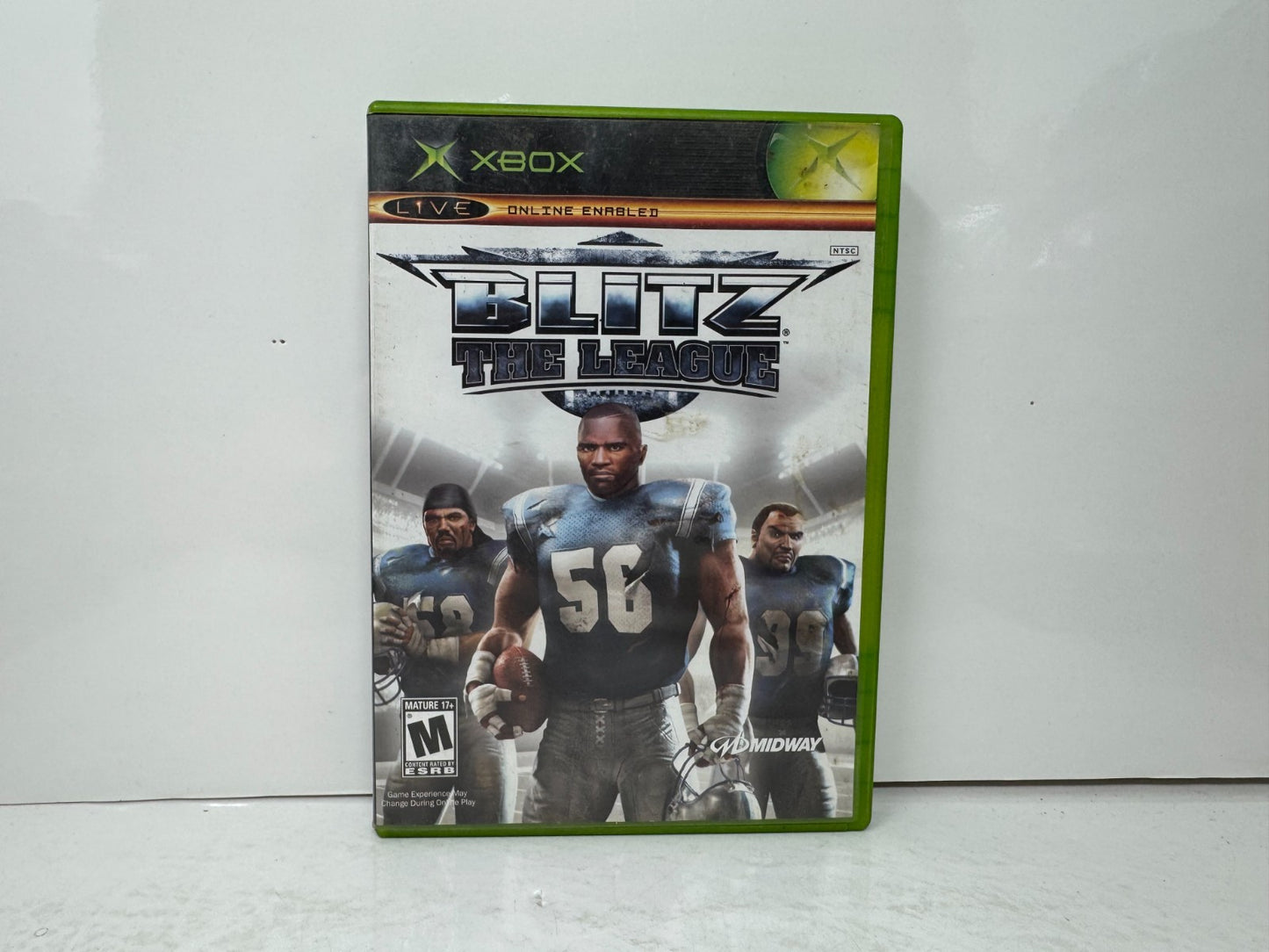 NFL Blitz The League Xbox Video Game Good Shape Includes Manual