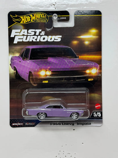 Hot Wheels Premium Fast & Furious 1966 Chevy Impala 1:64 Diecast