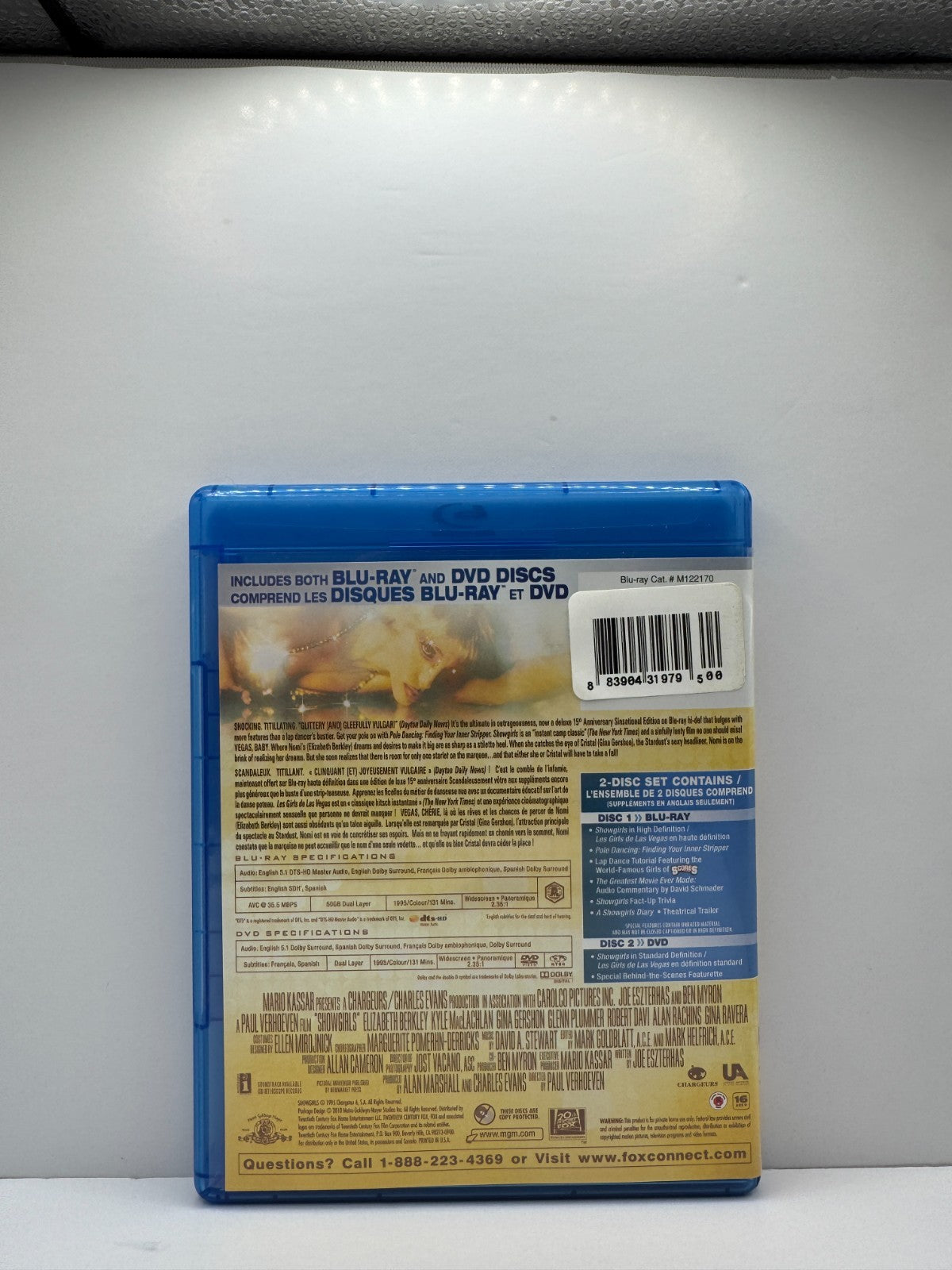 Showgirls (Blu-ray) Elizabeth Berkley Drama