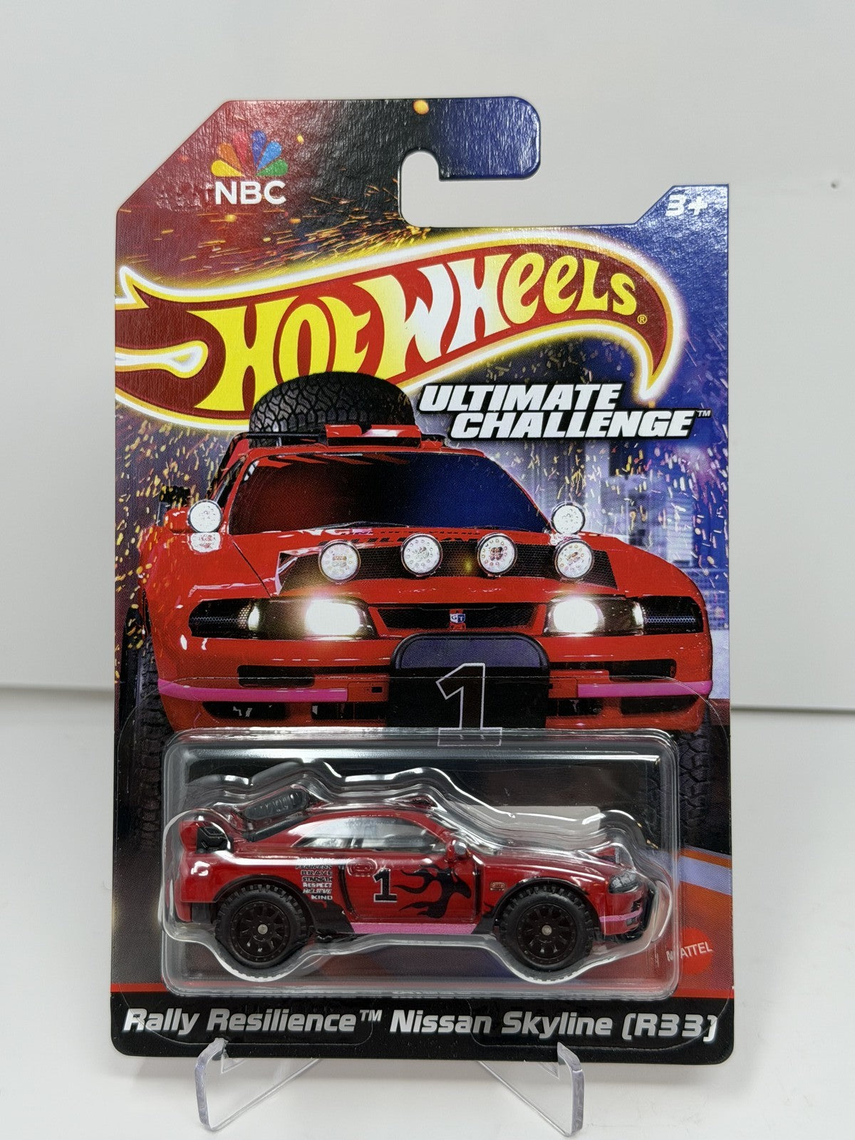 Hot Wheels Ultimate Challenge Rally Resilience Nissan Skyline R33 Diecast