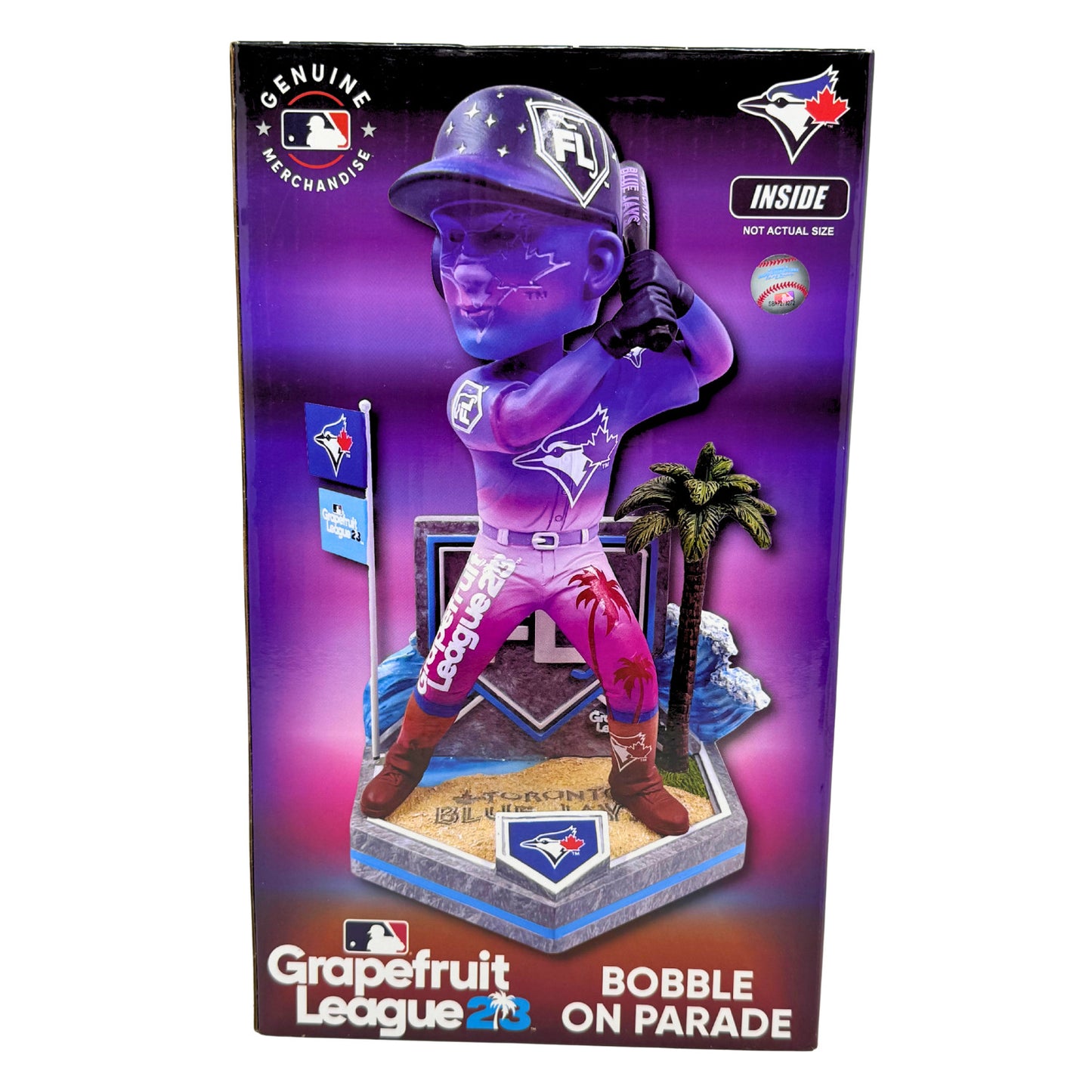 FOCO MLB Toronto Blue Jays 2023 Grapefruit League Bobble On Parade Bobblehead
