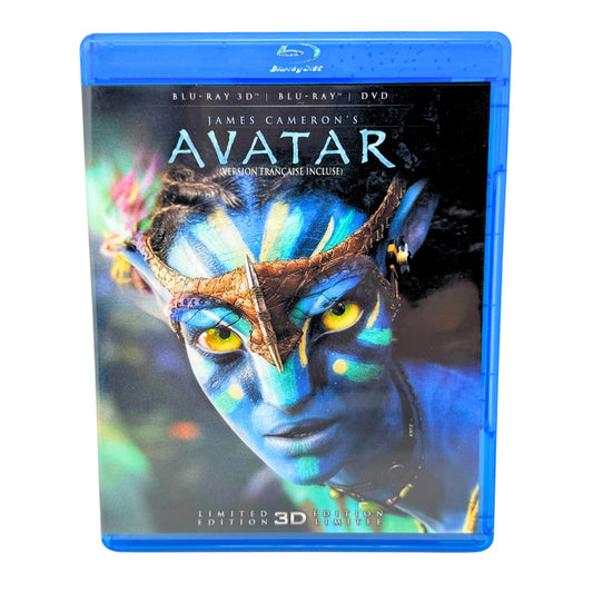 Avatar (3D Blu-ray) James Cameron Sci-Fi Epic Adventure Blockbuster Movie