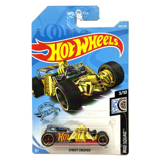 Hot Wheels Super Treasure Hunt Street Creeper Rod Squad 1:64 Diecast STH