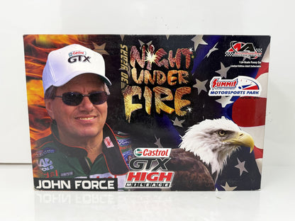 Motorsports Authentics NHRA John Force Night Under Fire Funny Car 1:24 Diecast