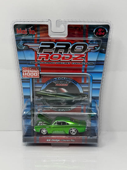 Maisto Pro Rodz 1969 Dodge Charger R/T Green 1:64 Diecast