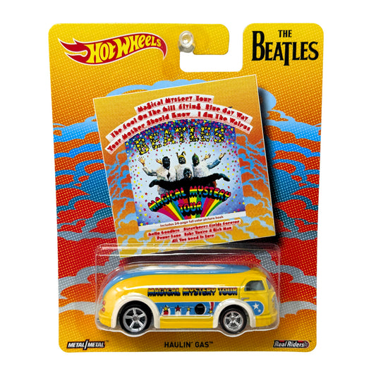 Hot Wheels The Beatles Haulin' Gas Real Riders 1:64 Diecast