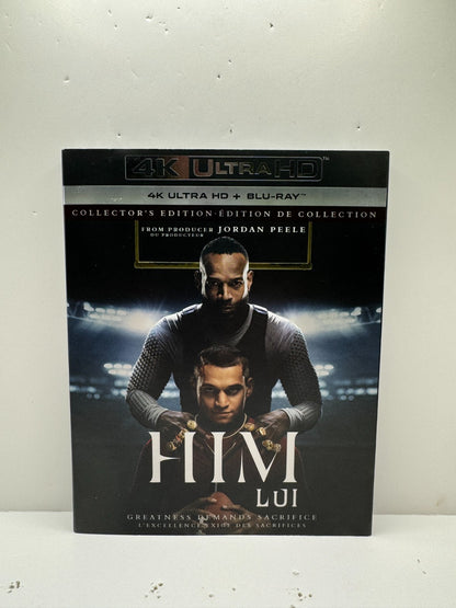 Him (4K UHD Blu-ray) Tyriq Withers Horror Thriller New and Sealed!!!
