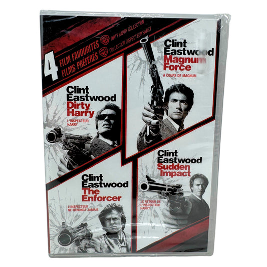 Dirty Harry Collection (DVD) Action Brand New and Sealed!!!