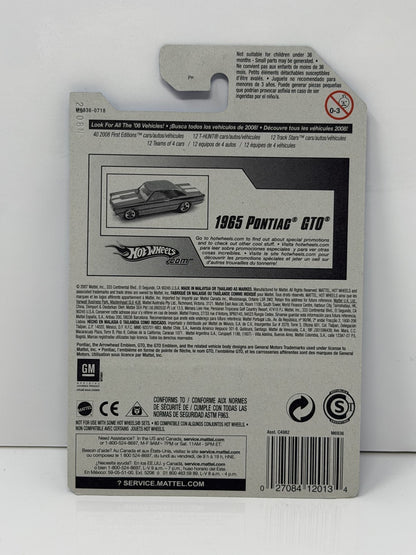Hot Wheels Hot Wheels Stars 1965 Pontiac GTO 1:64 Diecast Orange