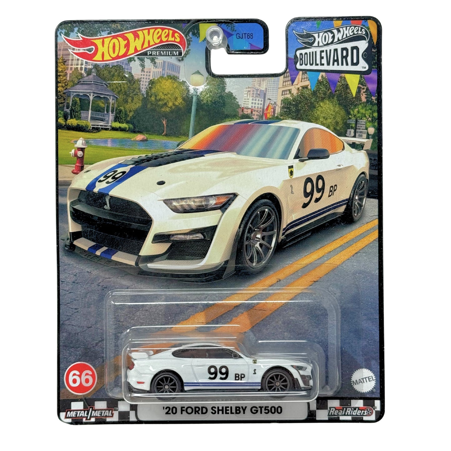 Hot Wheels Premium Boulevard #66 2020 Ford Shelby GT500 1:64 Diecast