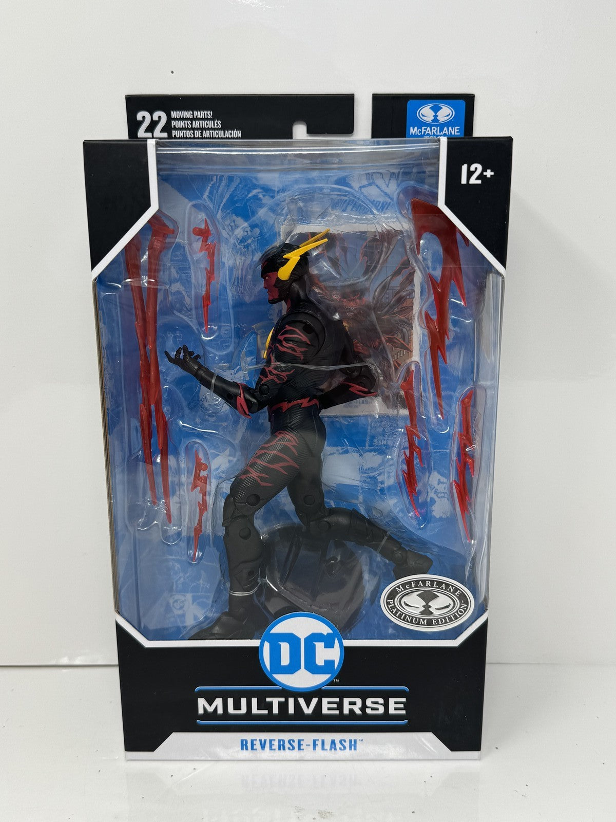 McFarlane DC Multiverse Reverse-Flash New 52 Chase Platinum Edition Figure
