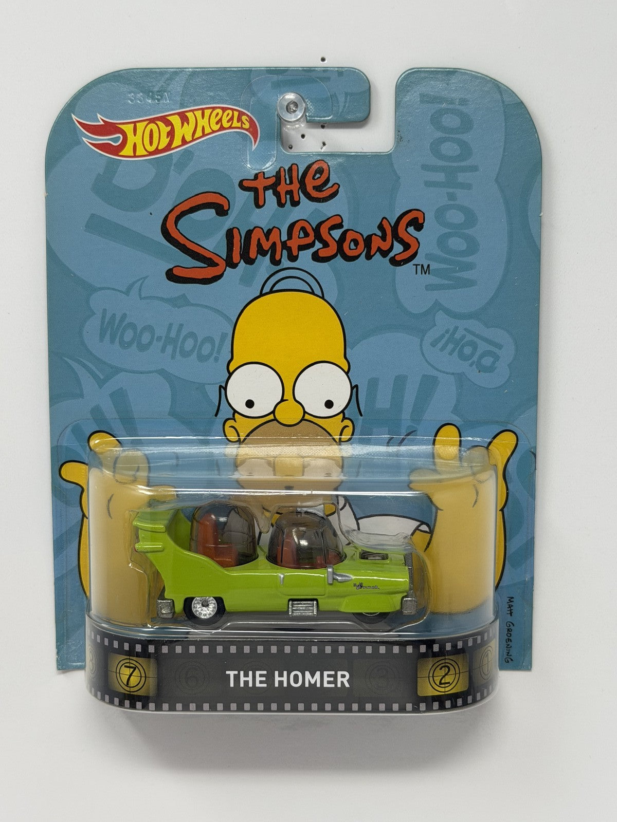 Hot Wheels Retro Entertainment The Simpsons The Homer 1:64 Diecast Green