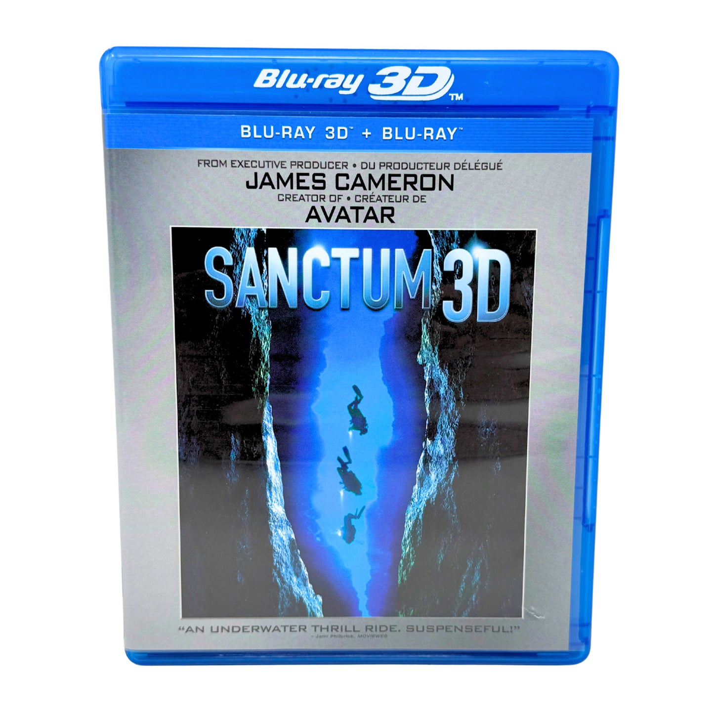 Sanctum (3D Blu-ray) James Cameron Deep Cave Diving Thriller Adventure