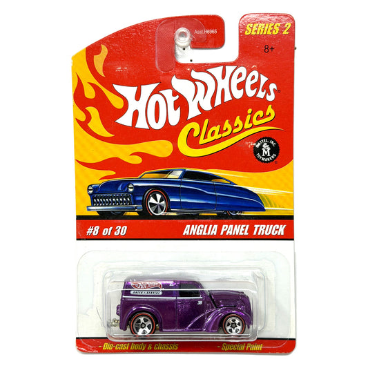 Hot Wheels Classics Series 2 Anglia Panel Truck Spectraflame 1:64 Diecast Purple