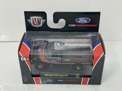 M2 Machines Ford Performance 1972 Ford F-250 Custom 4x4 1:64 Diecast