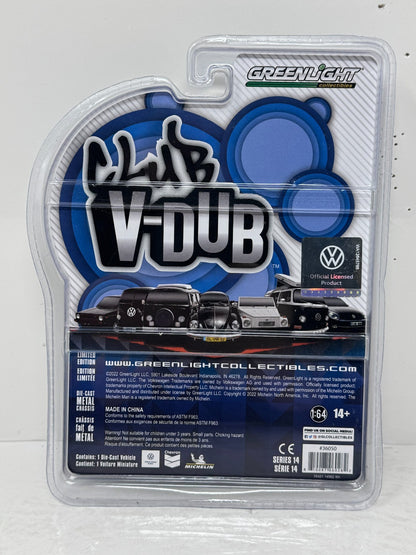 GreenLight Club V-Dub 1975 Volkswagen Type 2 GREEN MACHINE 1:64 Diecast