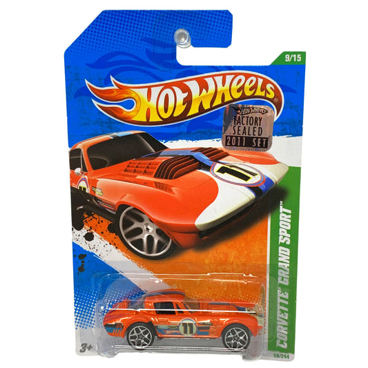 Hot Wheels Treasure Hunt Corvette Grand Sport 1:64 Diecast 2011 Factory Sealed