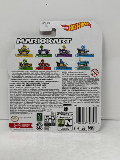 Hot Wheels Mario Kart Yoshi Mach 8 1:64 Diecast