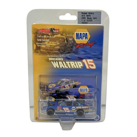 Action Nascar #15 Michael Waltrip NAPA 2002 Monte Carlo 1:64 Diecast