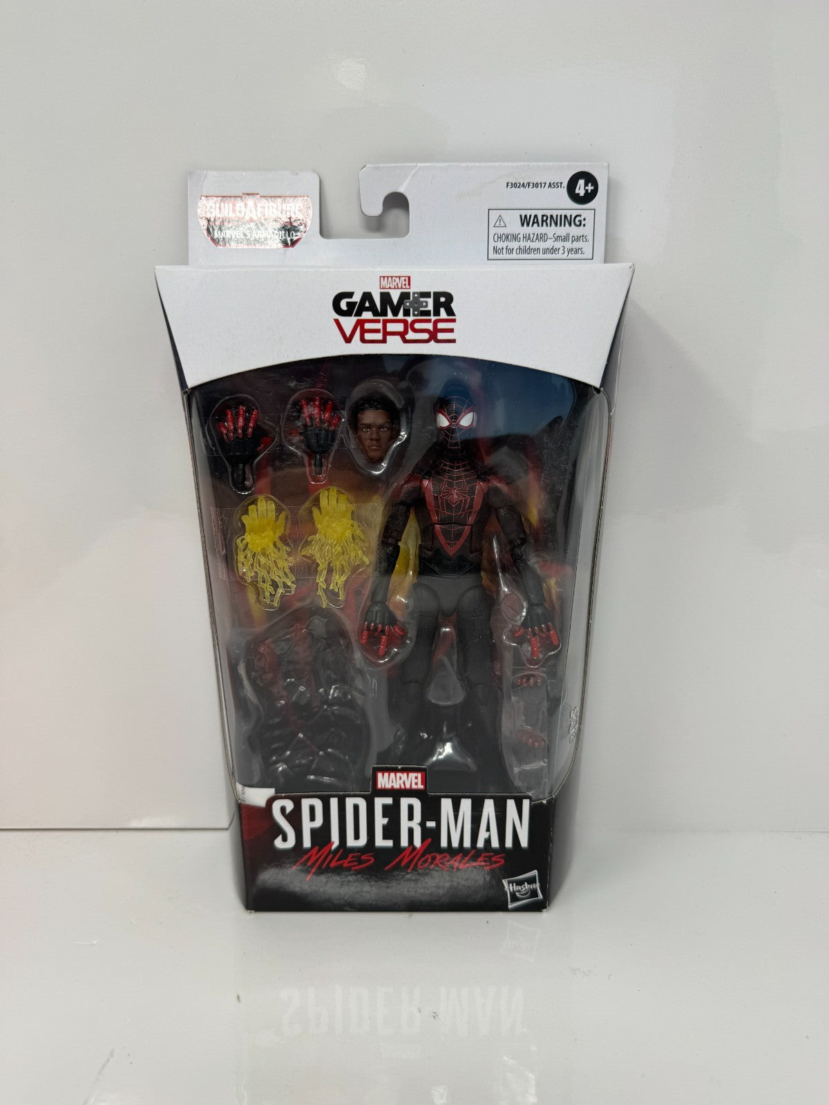 Marvel Legends Gamerverse Spider-Man Miles Morales Action Figure NO BAF PIECE
