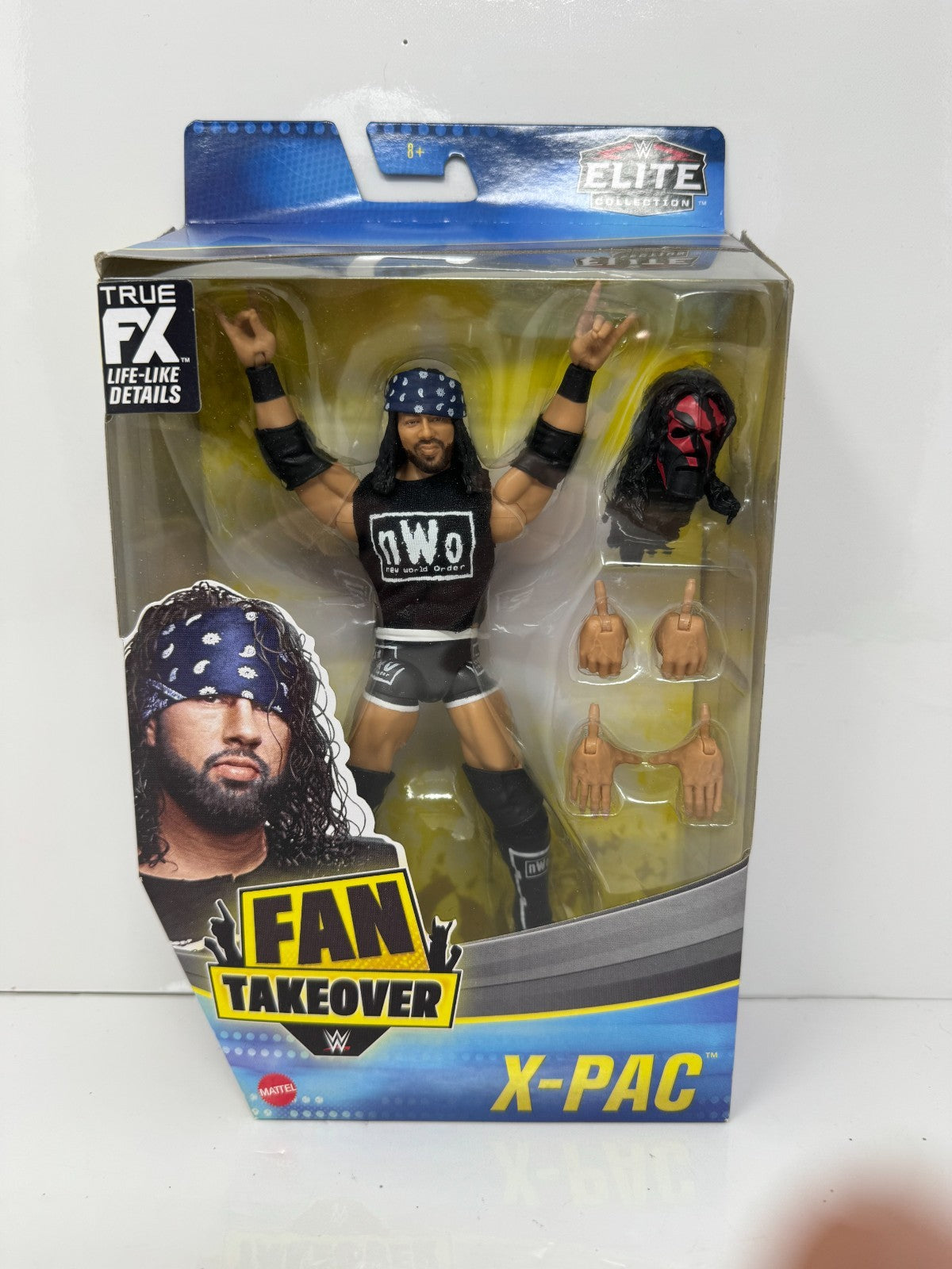 Mattel WWE Elite Collection Fan TakeOver X-Pac Action Figure