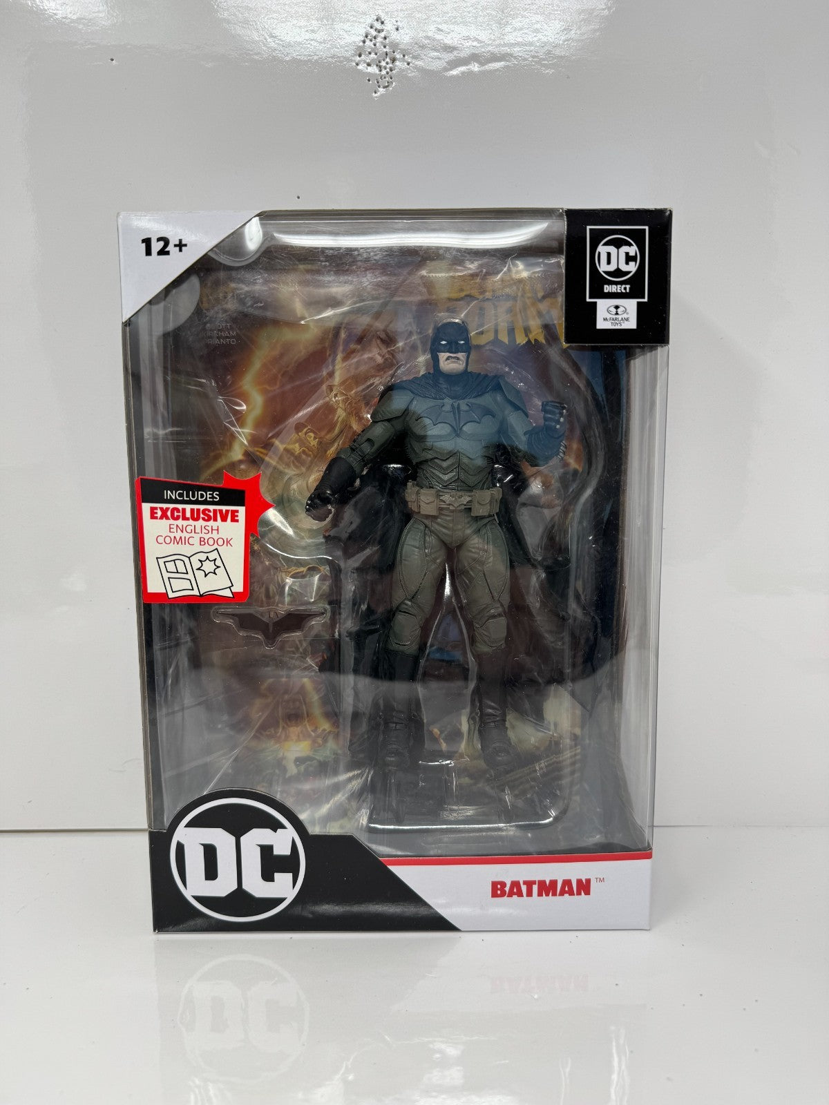 McFarlane DC Direct Page Punchers Black Adam Batman Action Figure