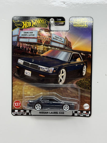 Hot Wheels Premium Boulevard #137 Nissan Laurel C33 1:64 Diecast